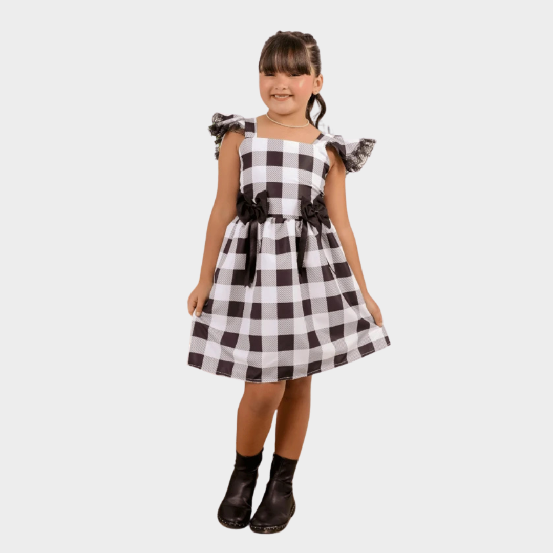Vestido de Festa Junina Infantil