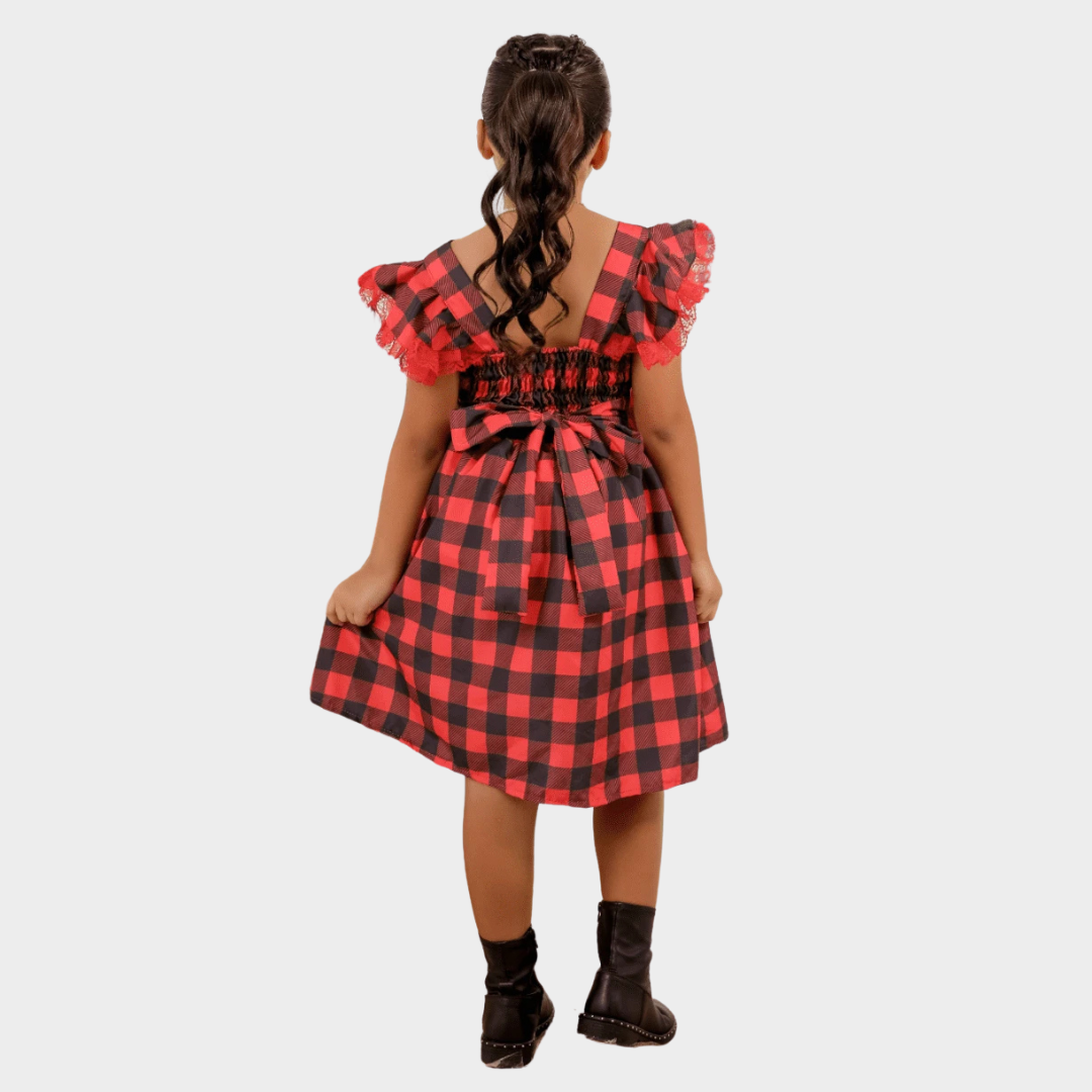 Vestido de Festa Junina Infantil